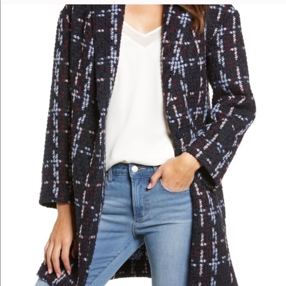 WAYF Valmont Plaid Tweed Jacket - Picture 4 of 5